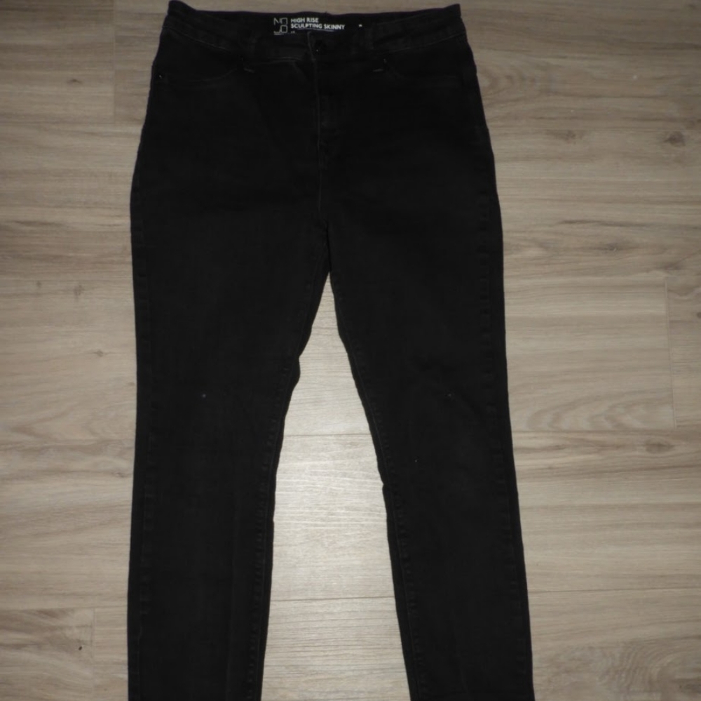 High Rise Sculpting Skinny black jeans